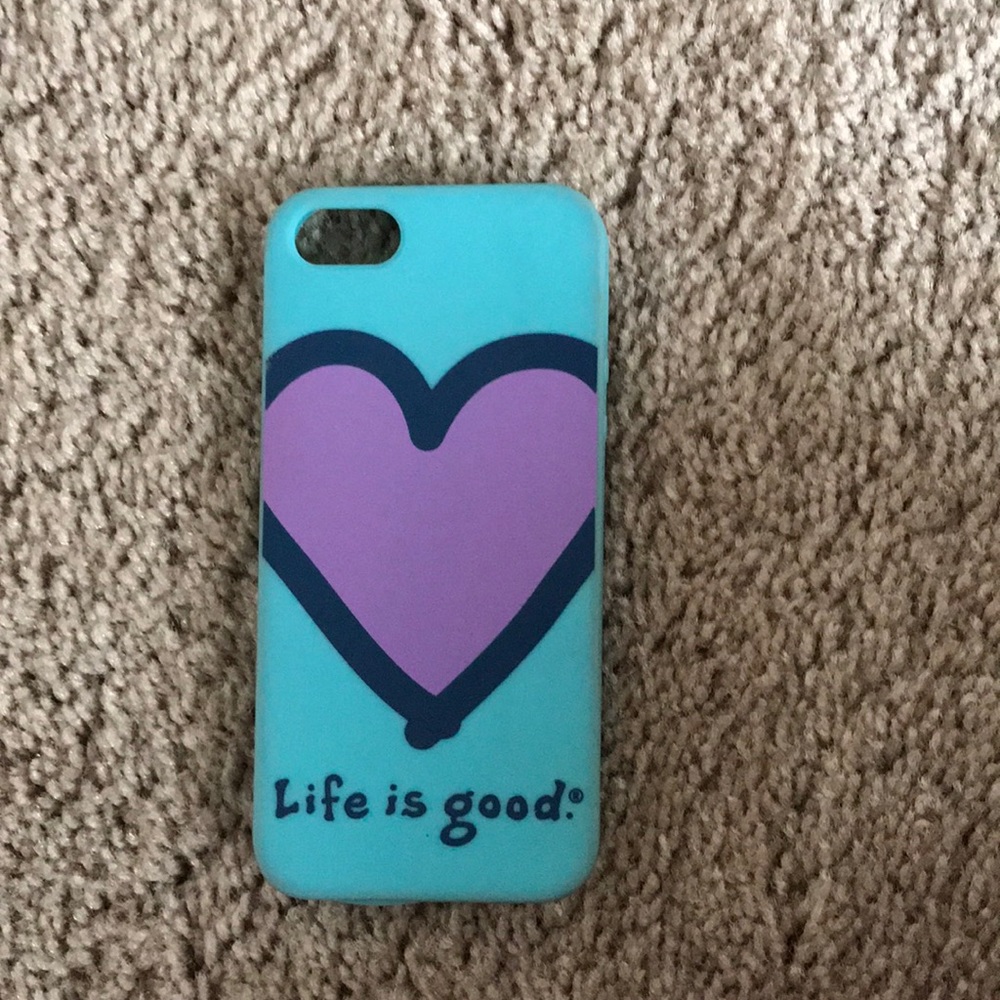 LIFE IS GOOD IPHONE 5 CASE